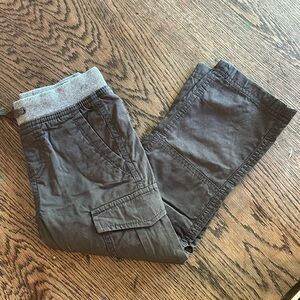 New/Never worn Hanna Andersson Double Knee Jersey Lined Cargo Pant (4)